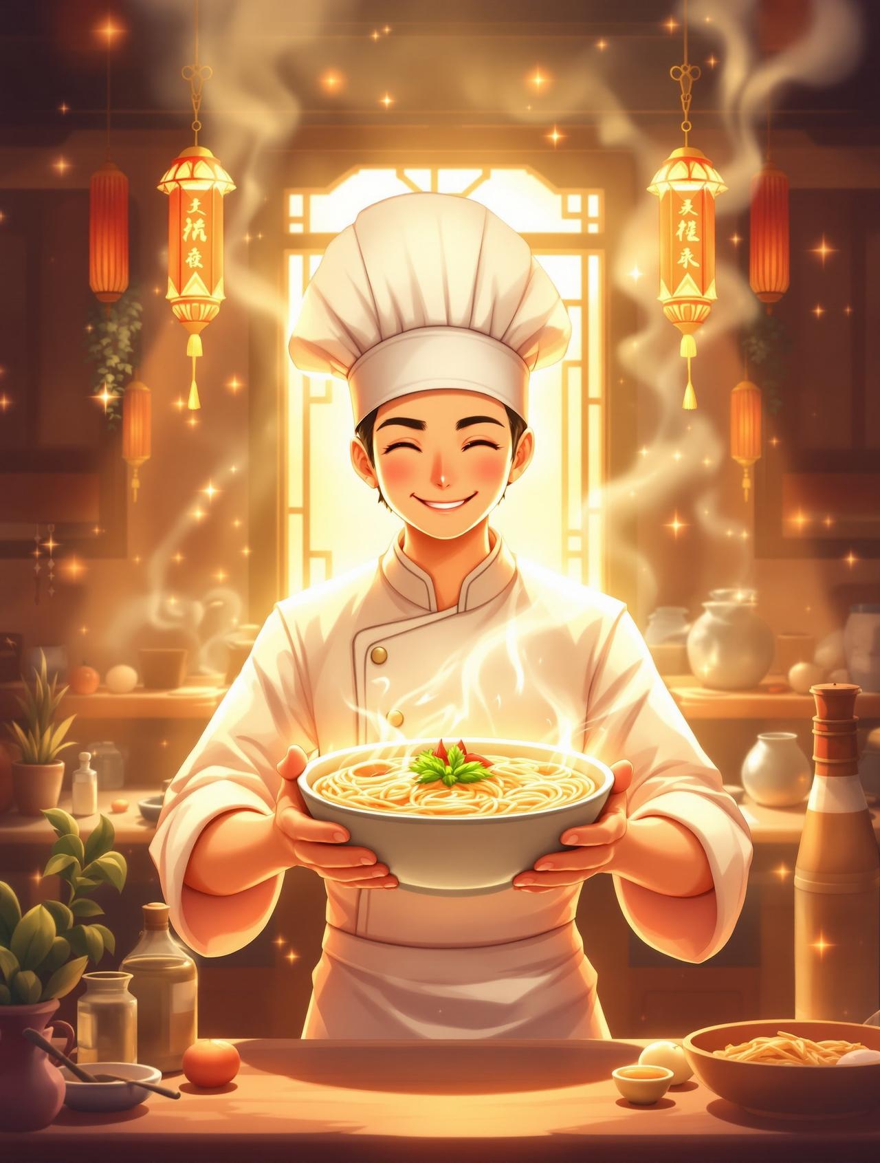 美食修仙录 - 短剧搜搜热门动漫短剧封面